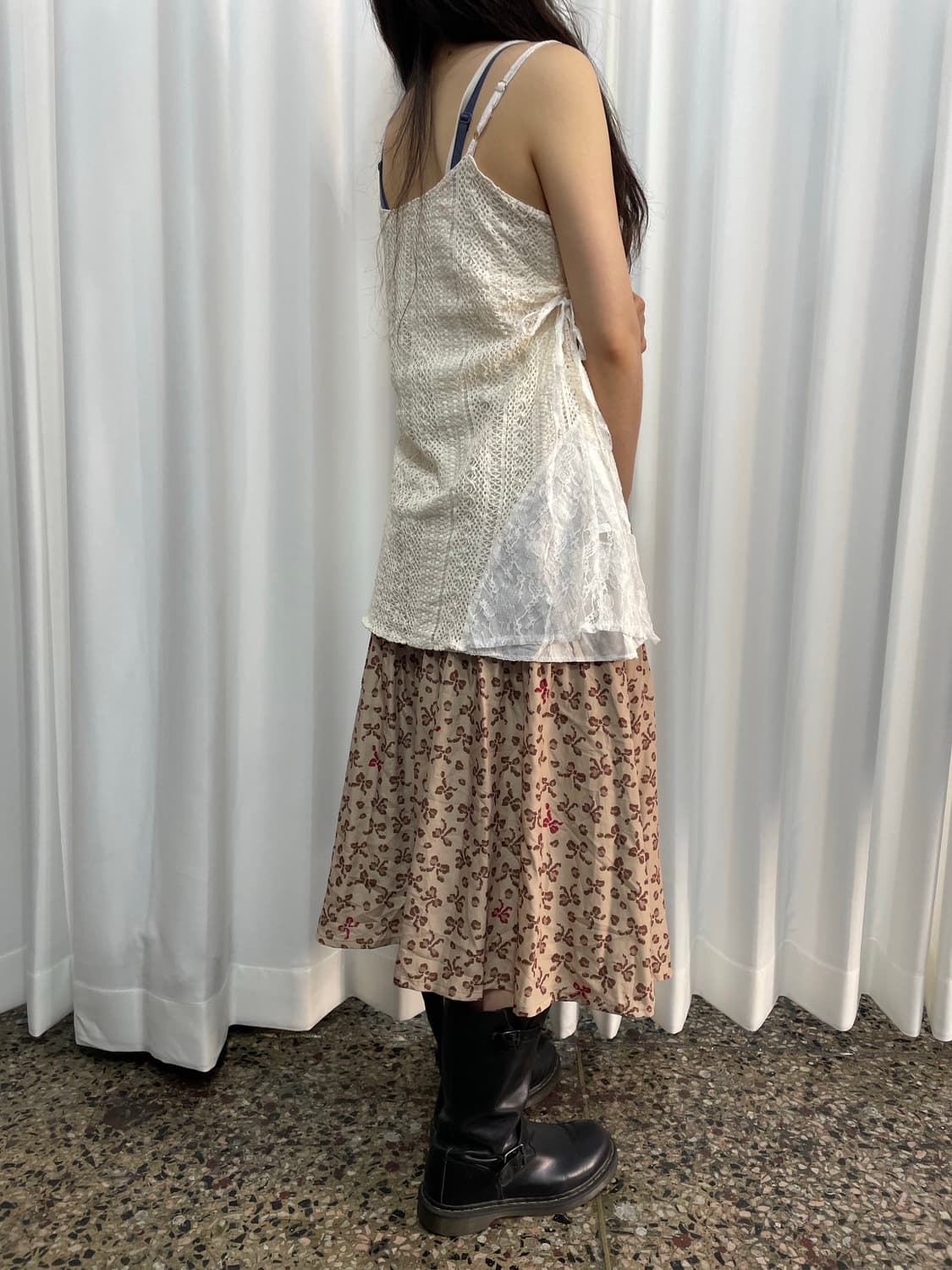 ribbon leopard midi skirt 상품이미지3