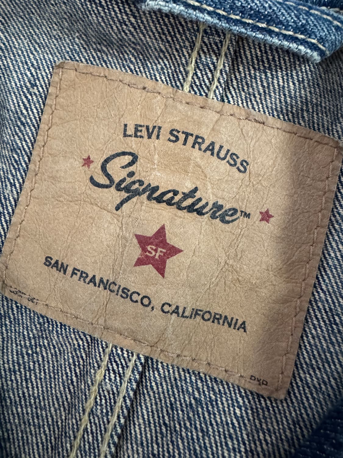 여성 리바이스 멀티포켓 빈티지 워싱 데님자켓 S ~ M 상품이미지3