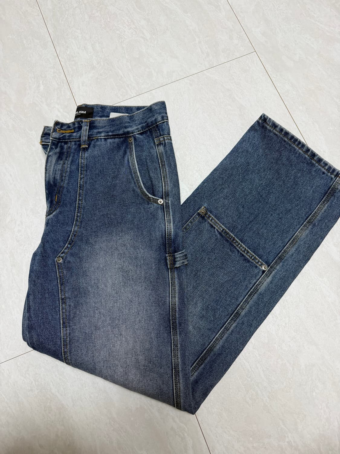 페이탈리즘 카펜터 데님 팬츠 46사이즈 상품이미지4