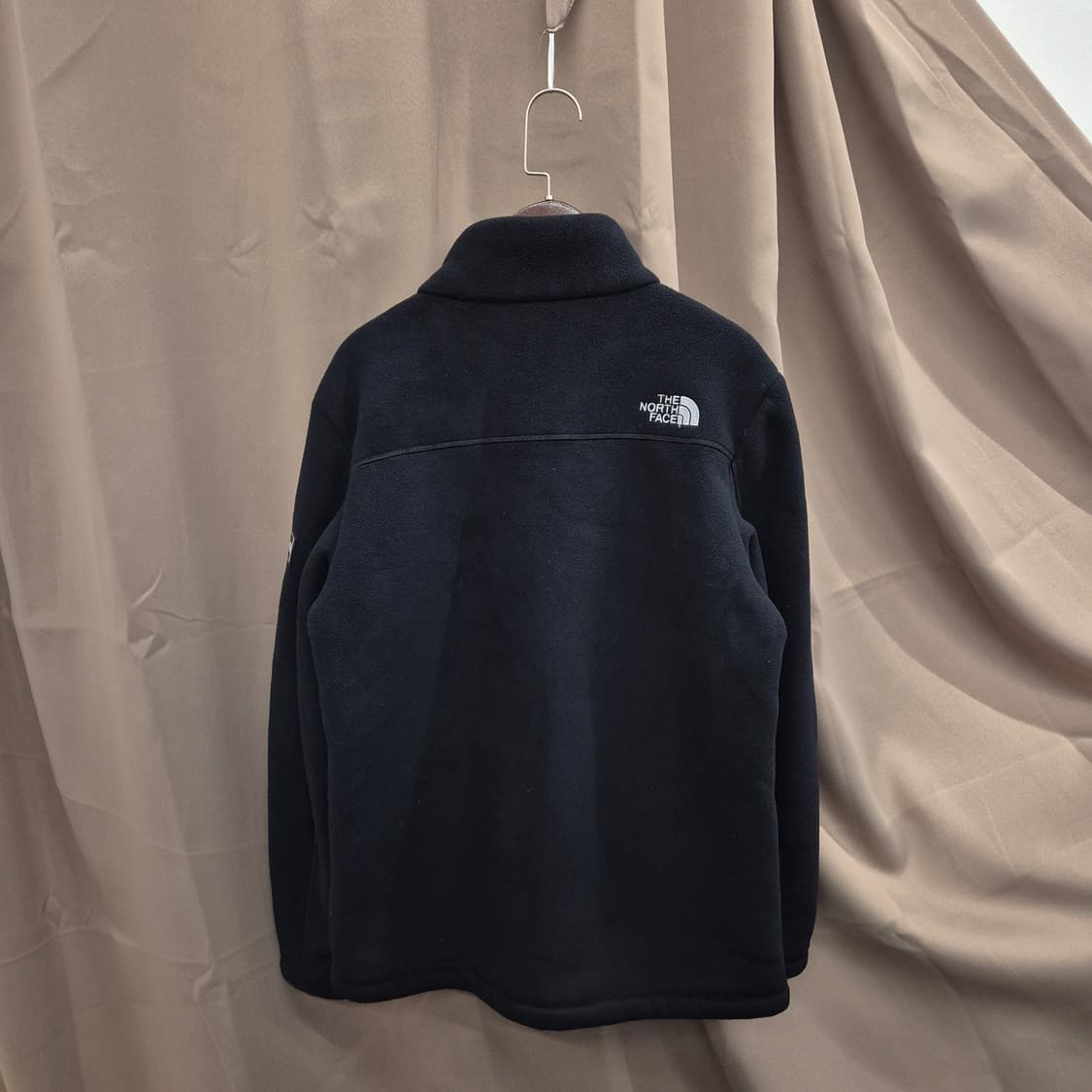 노스페이스 블랙 플리스 집업 자켓 S 상품이미지3