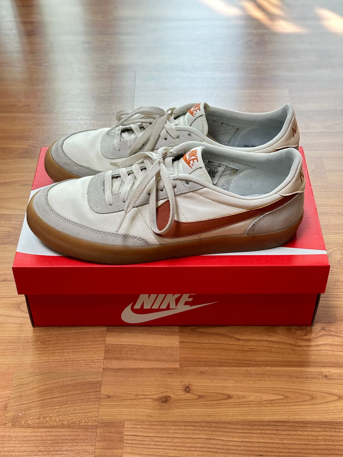 [상태좋음] 나이키 제이크루 킬샷  데저트 오렌지 US10.5 상품이미지3