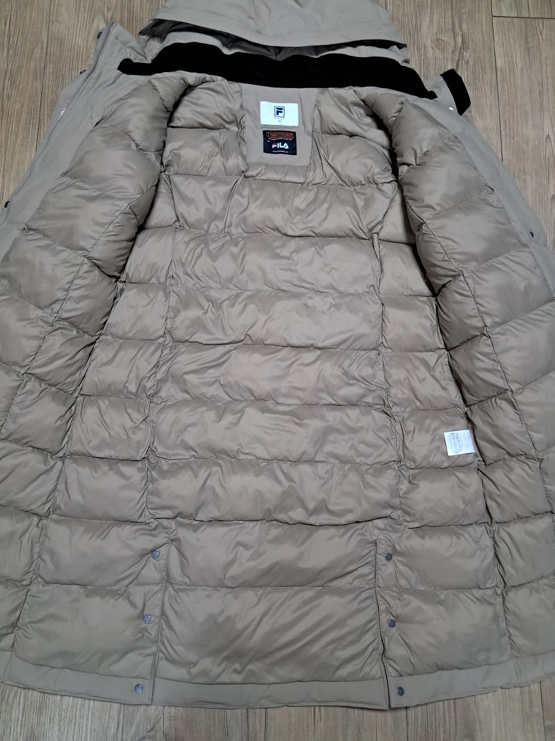 휠라 골프 여성 롱패딩 105 상품이미지6