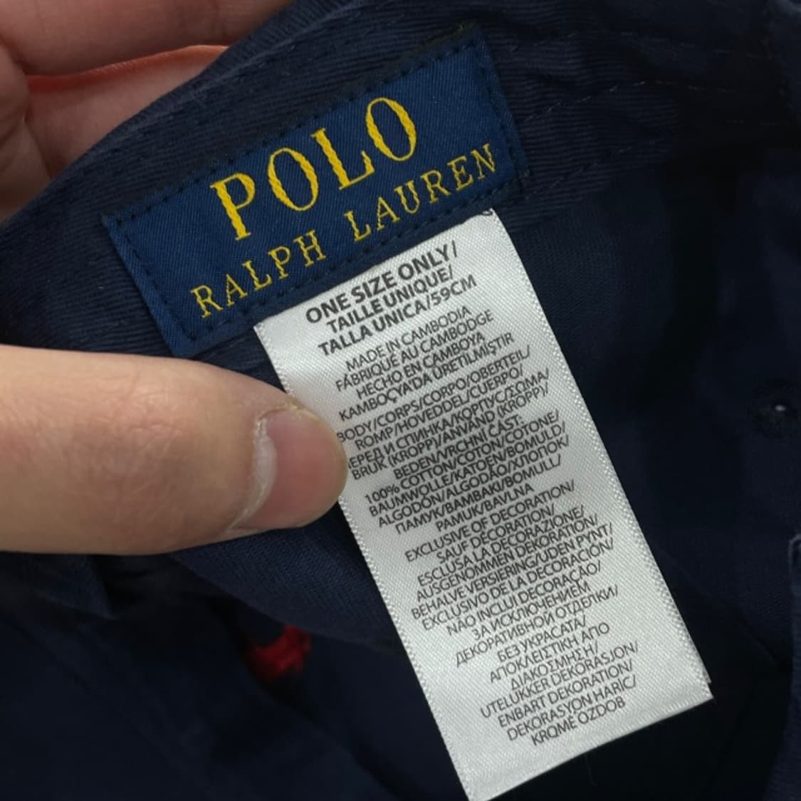 폴로 랄프로렌 볼캡 상품이미지3