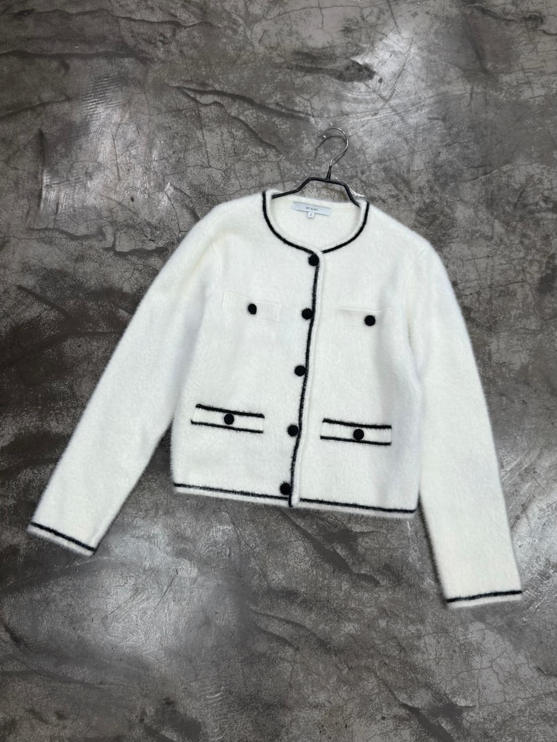 ON&ON Contrast Trim Button Jacket 상품이미지1