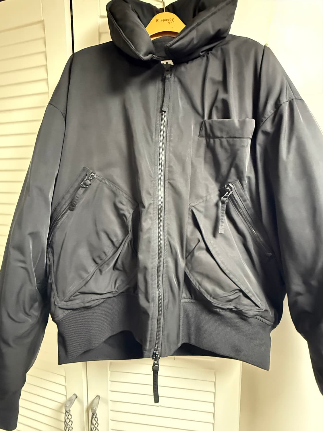 Dnsr 플라이트 크롭 패딩 L 상품이미지1