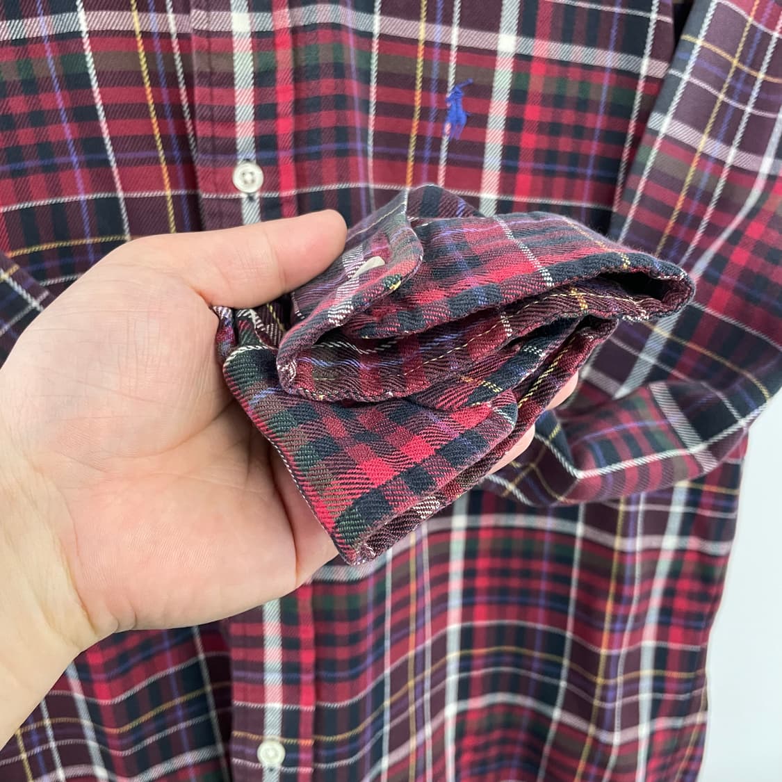 폴로 랄프로렌 체크셔츠 상품이미지6