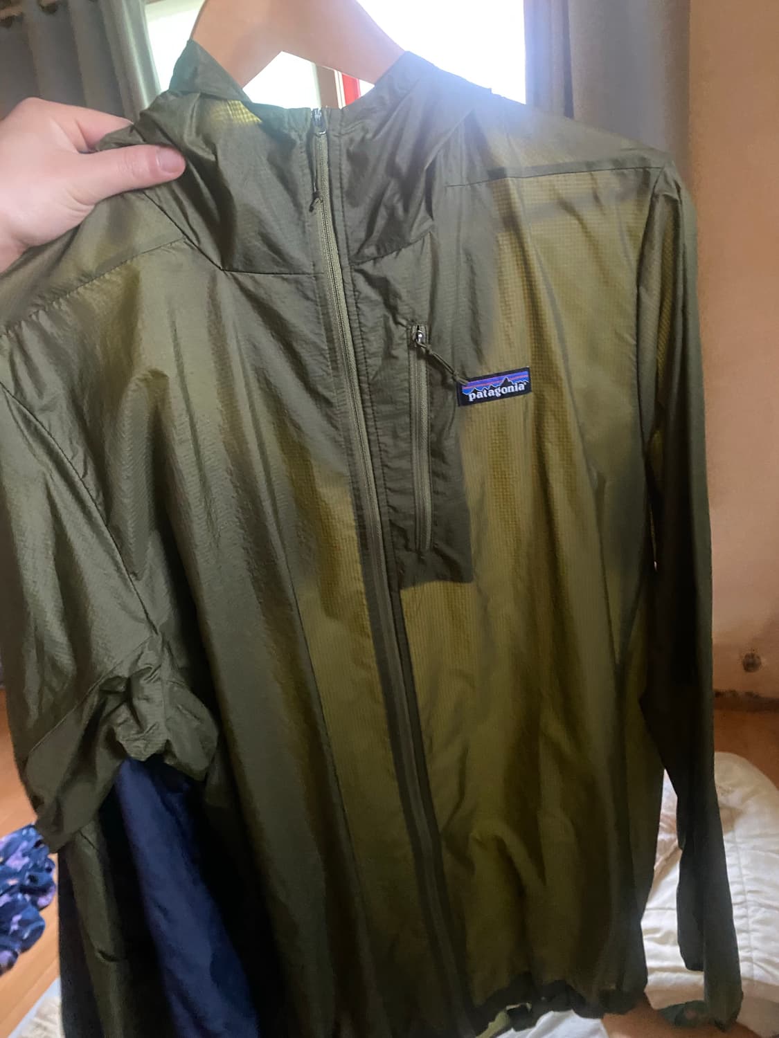 파타고니아 후디니 폰드그린L 1회착 상품이미지2