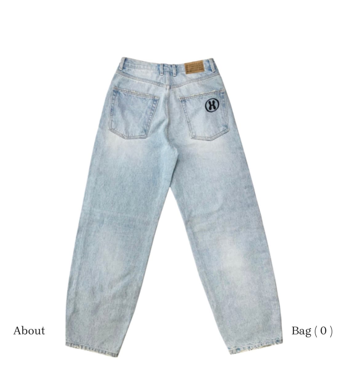 더미스테리어스호텔 베이직 데님 1사이즈 (에이핑크 박초롱 착용) 상품이미지6