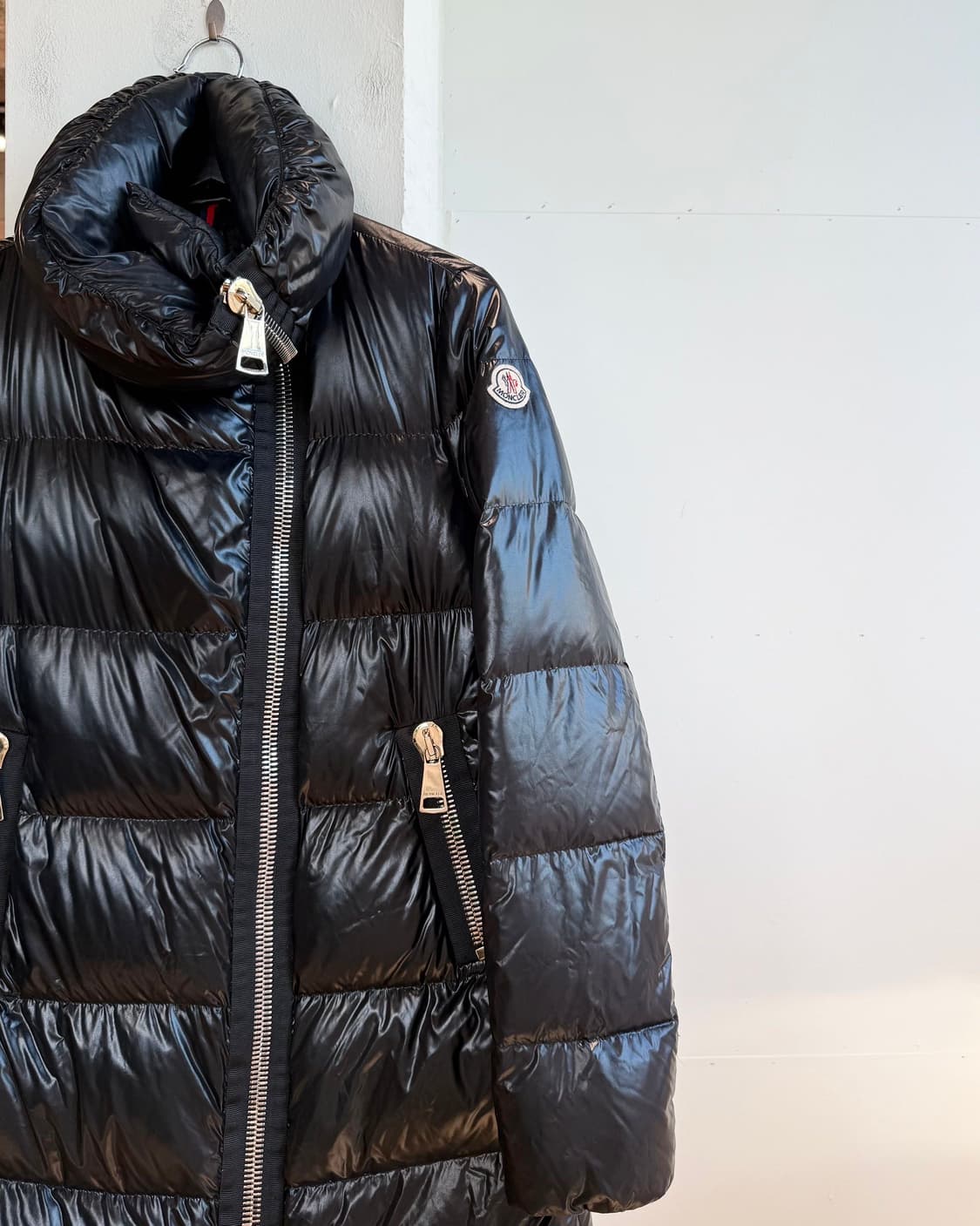몽클레르 블랙 주앙빌 다운 자켓  상품이미지5