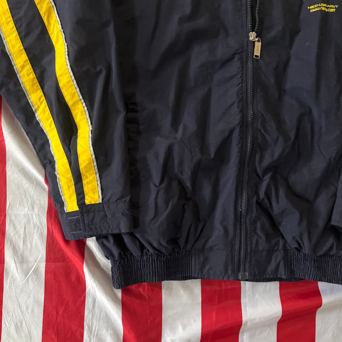 [M] 밀리터리 미 해군 NAVY 바람막이 러닝 자켓 -6 상품이미지2