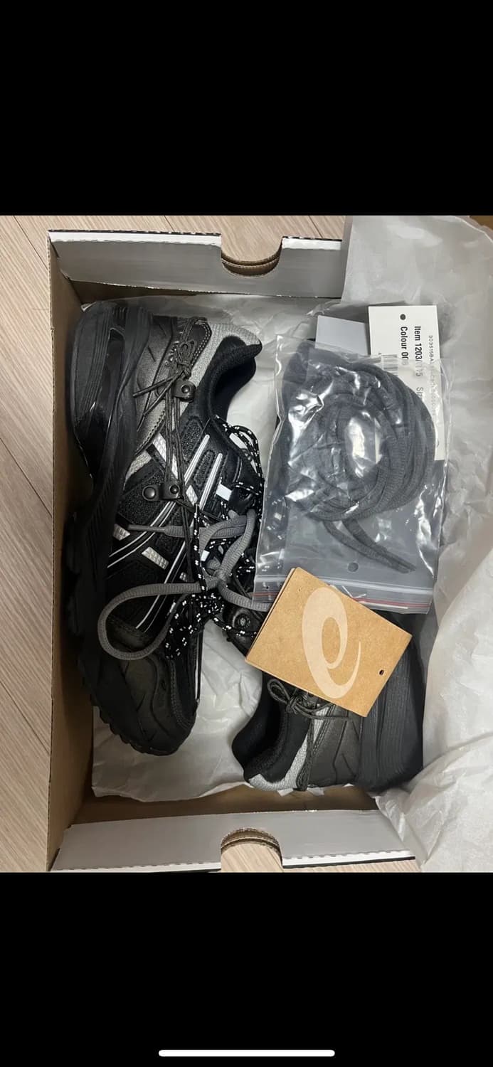 아식스 x 앤더슨벨 젤 1090 블랙 실버 상품이미지2