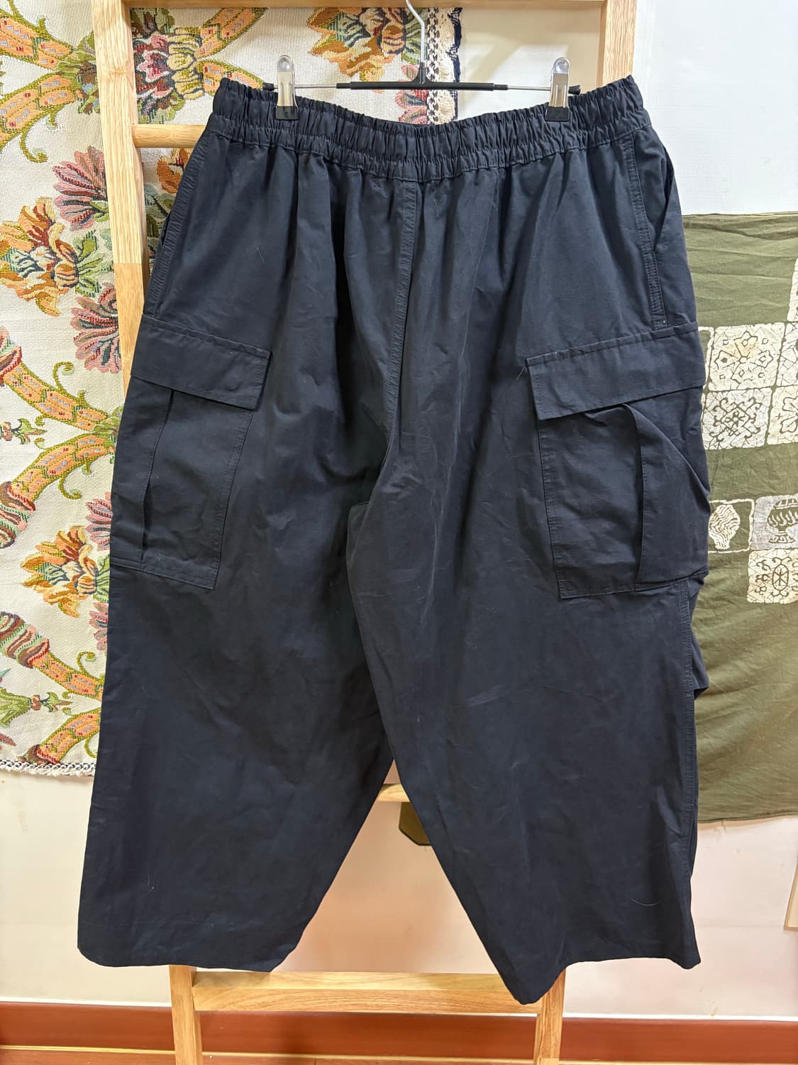 Farmers market 블랙 카고 팬츠  상품이미지4