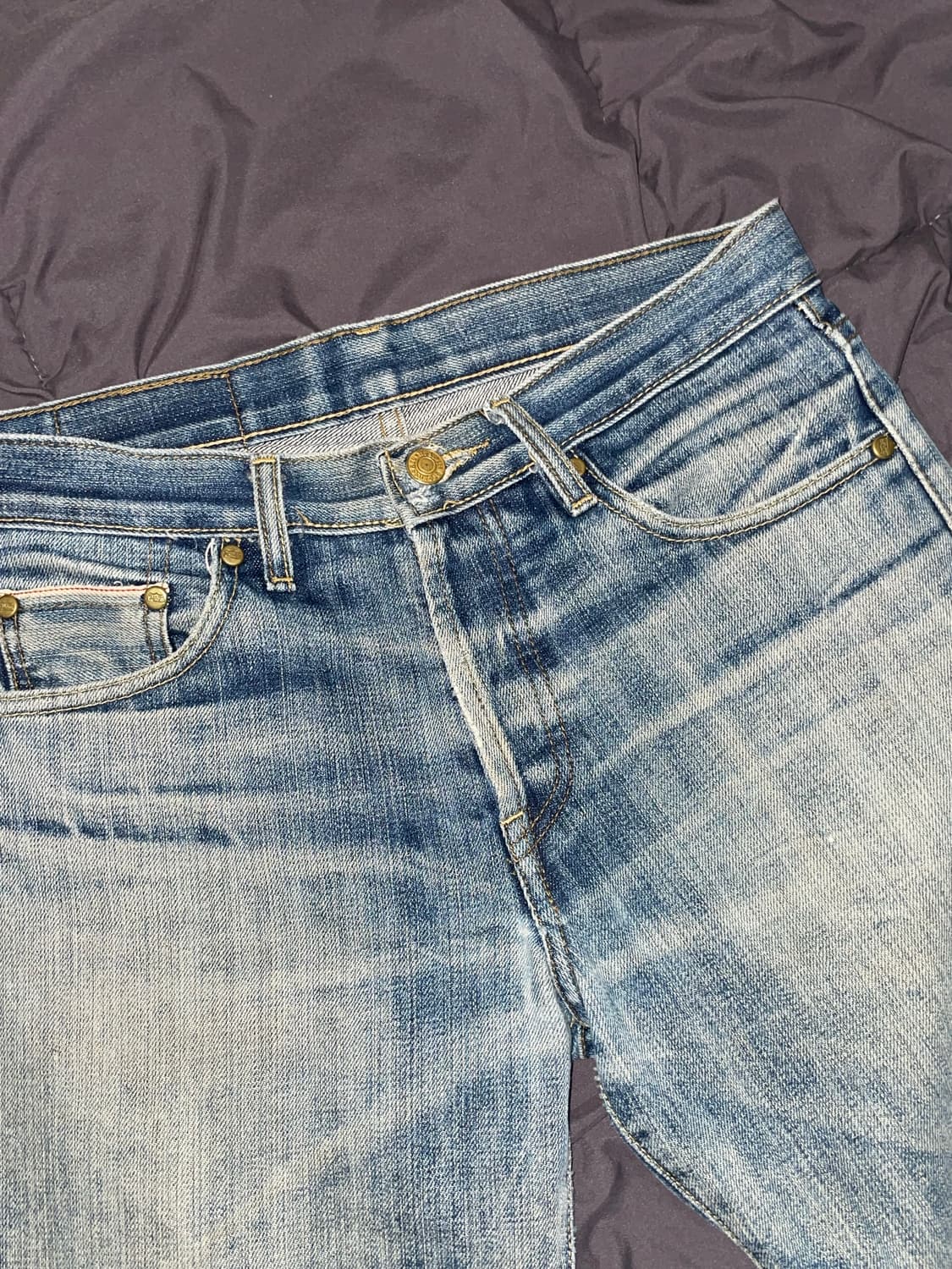 90s 리바이스 501xx 워싱 데님팬츠 상품이미지2