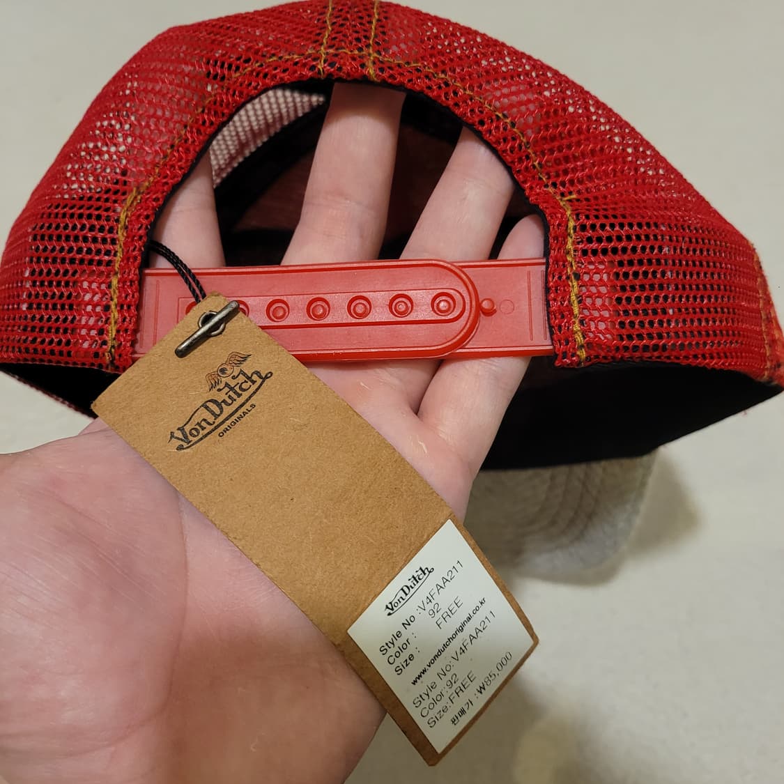 본더치 메쉬 트러커캡 F 상품이미지4