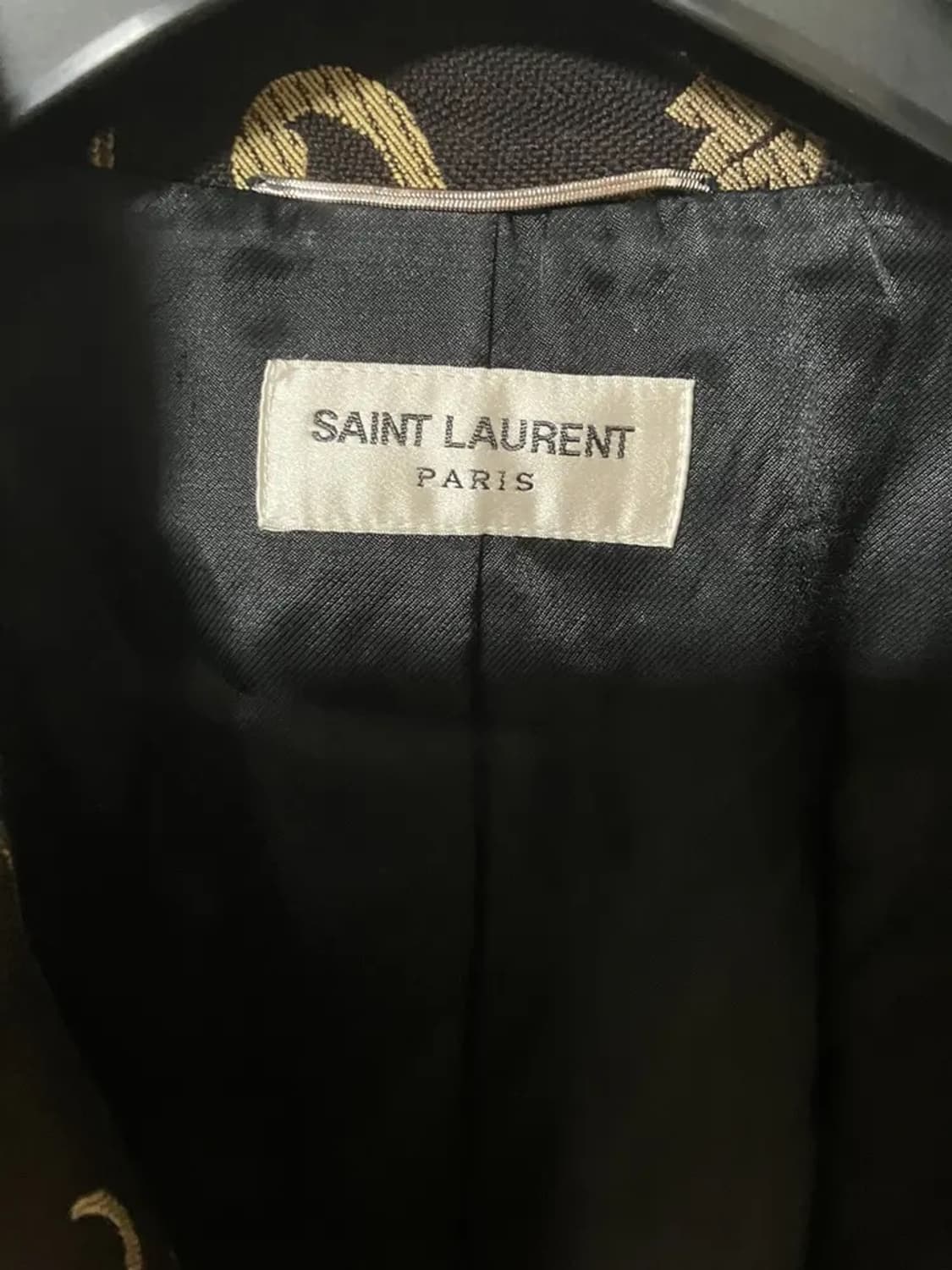 생로랑 14fw 에디 슬리먼 드래곤 엠브로이드 자켓 상품이미지3