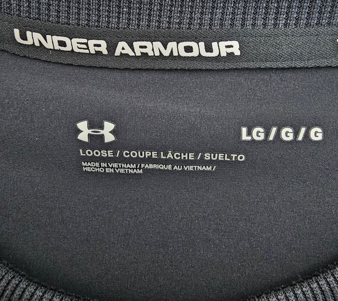 언더아머 웜업 우븐 크루탑 L 상품이미지3