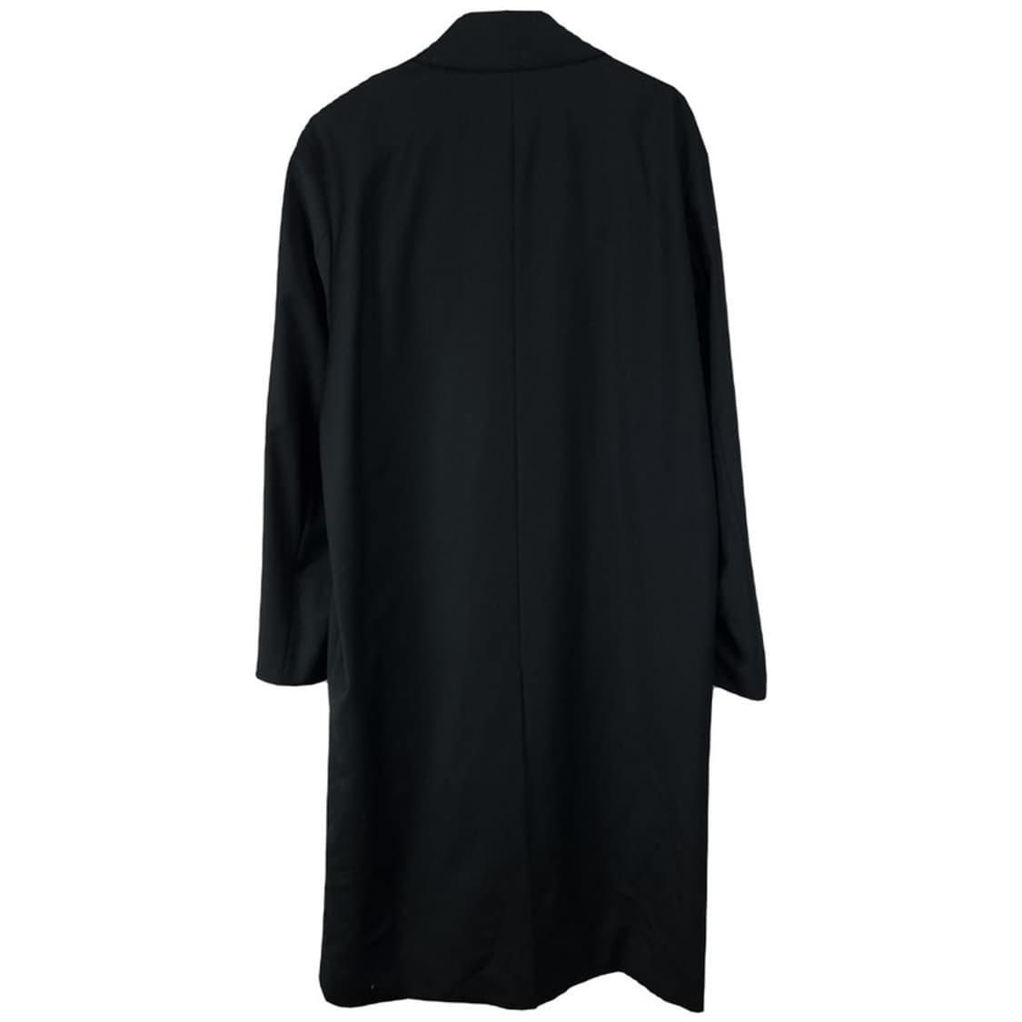 [인사일런스] 미니멀 오버핏 롱 트렌치 코트 블랙 M18606 상품이미지3