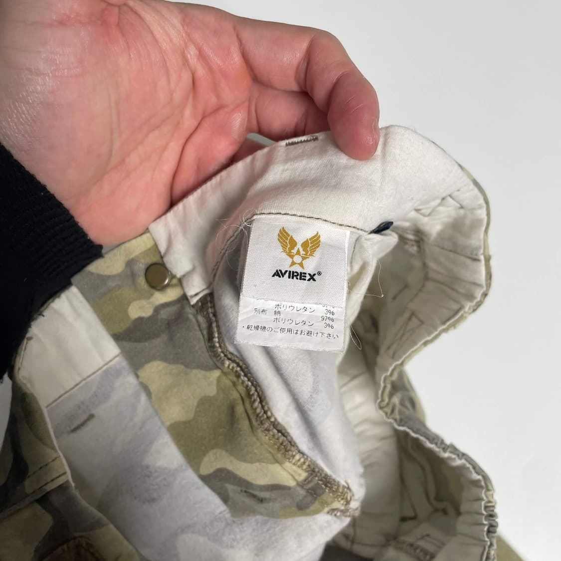 Avirex 카고 패턴 스커트 상품이미지8