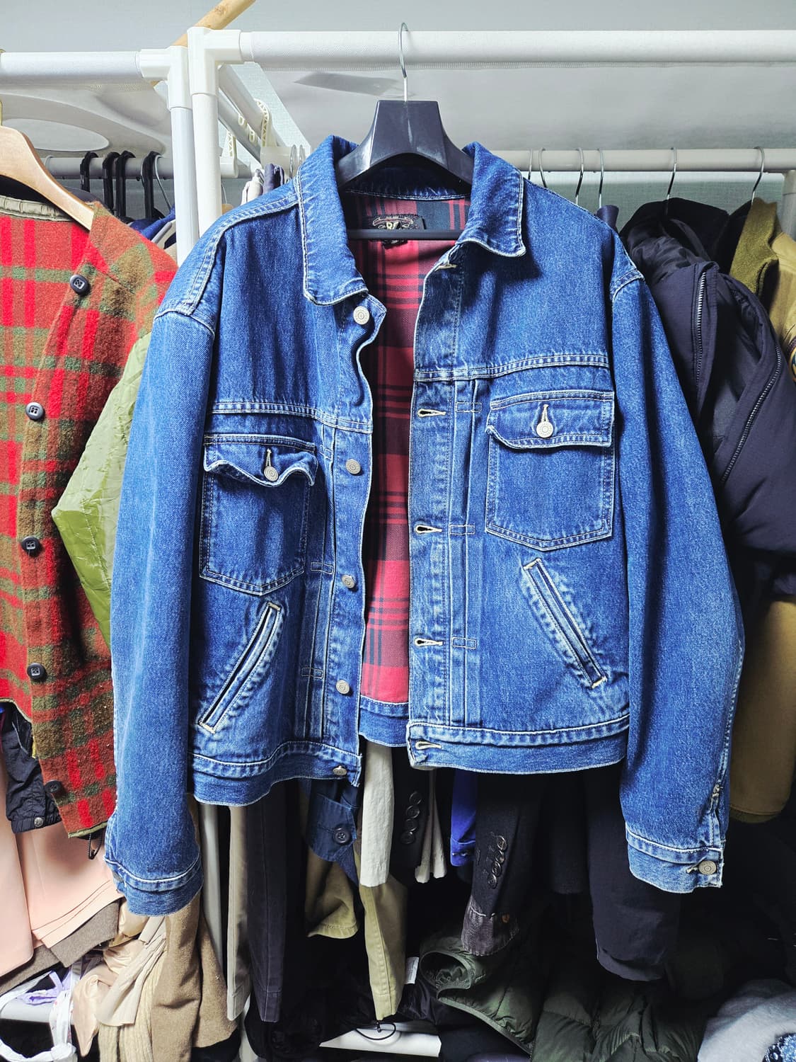 RRL blanket lined Type2 데님 자켓 XL 상품이미지1