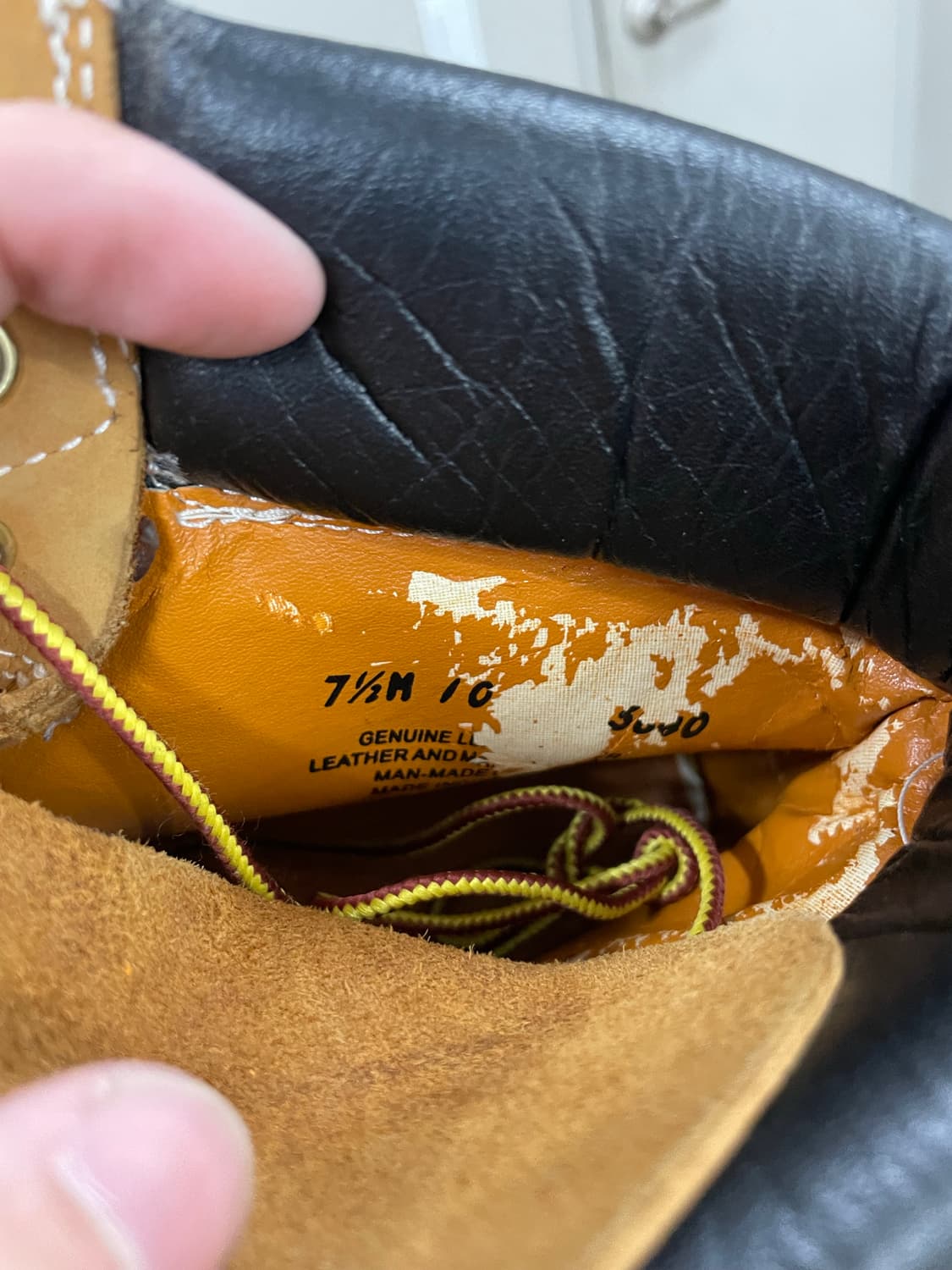 팀버랜드 6인치 프리미엄 부츠 US7.5 상품이미지9