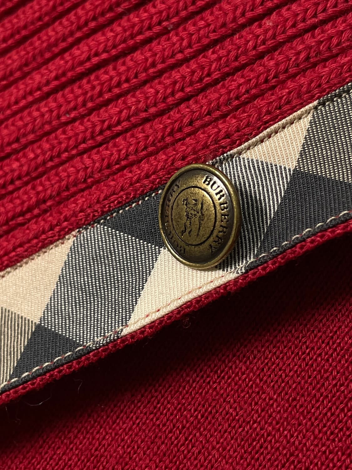 버버리 노바체크띠 목폴라 니트 상품이미지5