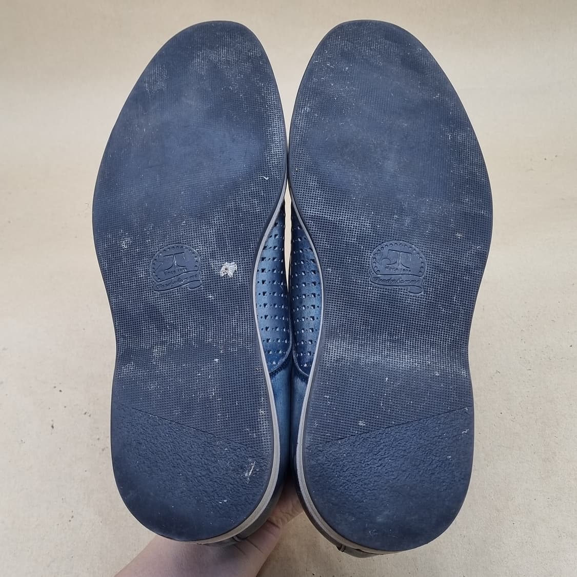 탠디 펀칭 캐주얼 가죽구두270 상품이미지3