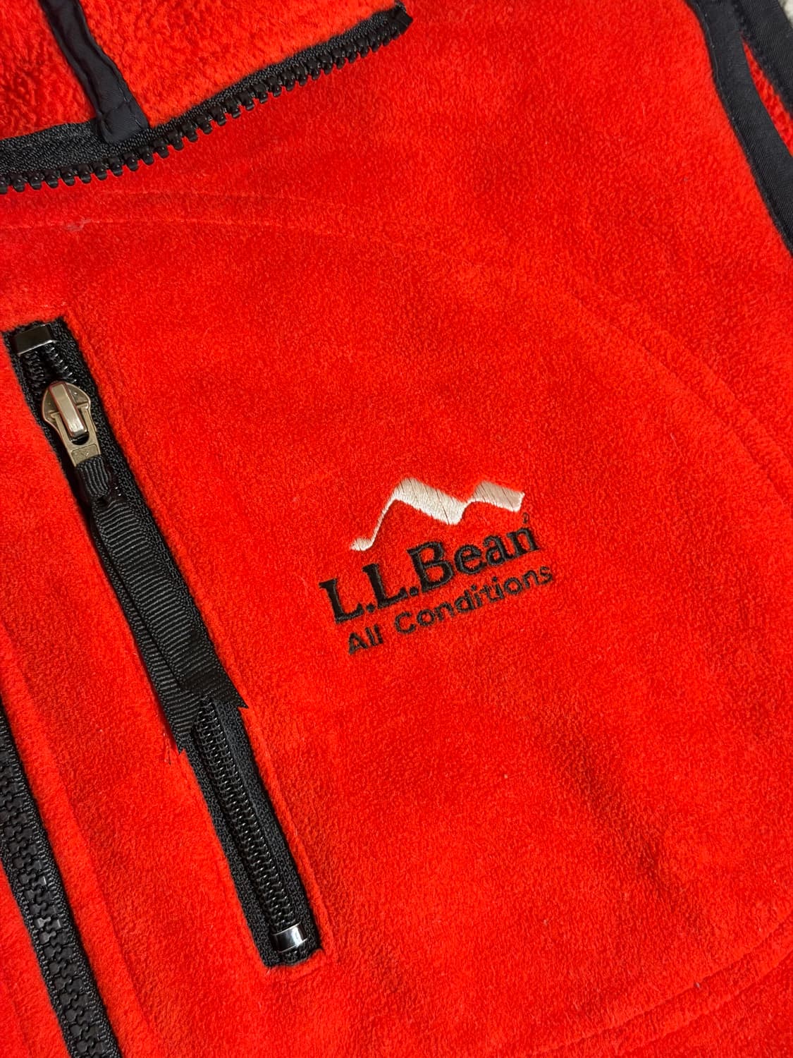 90s 엘엘빈 USA 플리스 베스트 상품이미지6