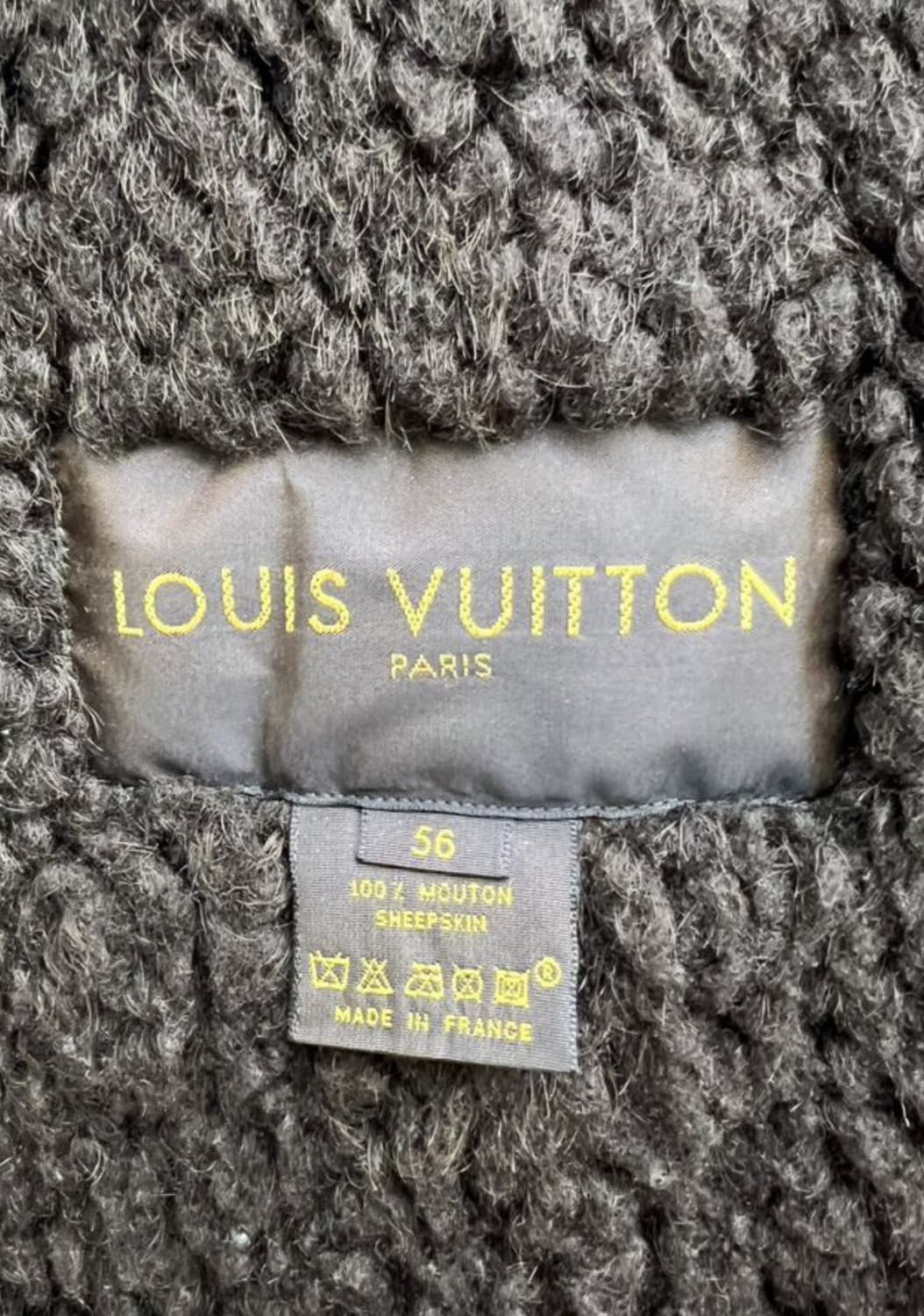 루이비통 벨티드 코트(무통-쉽스킨 레더)56 사이즈-해외발송 상품이미지10