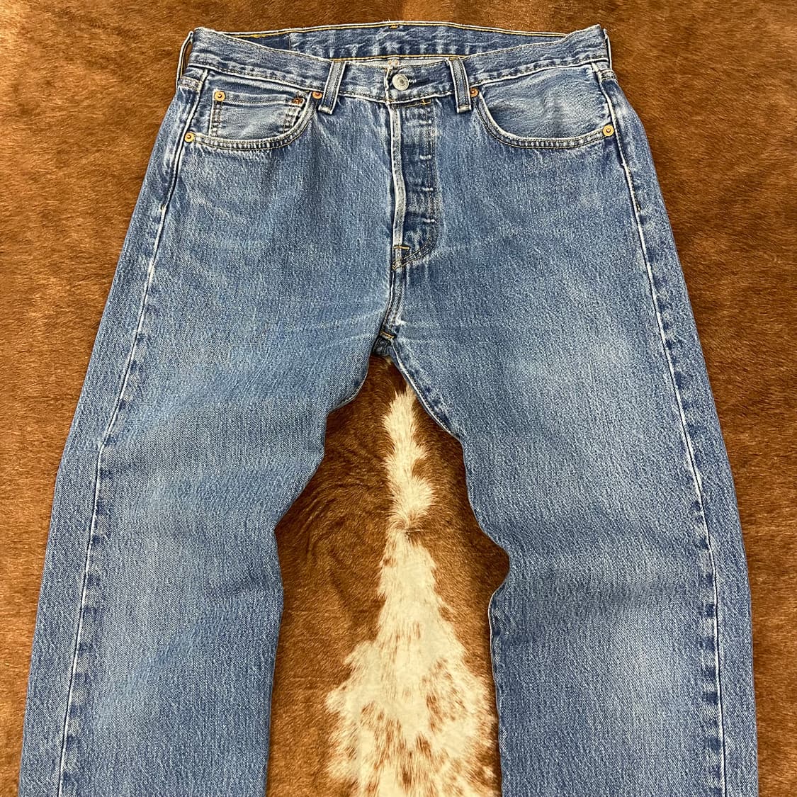 Levi's 리바이스 빈티지 워싱 팬츠 501 w31l32 상품이미지4