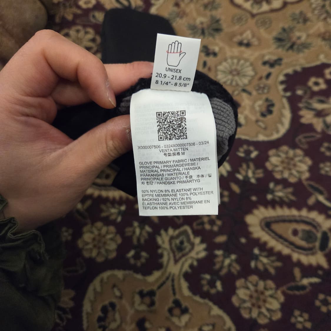 아크테릭스 벤타 미튼 장갑 m 상품이미지4