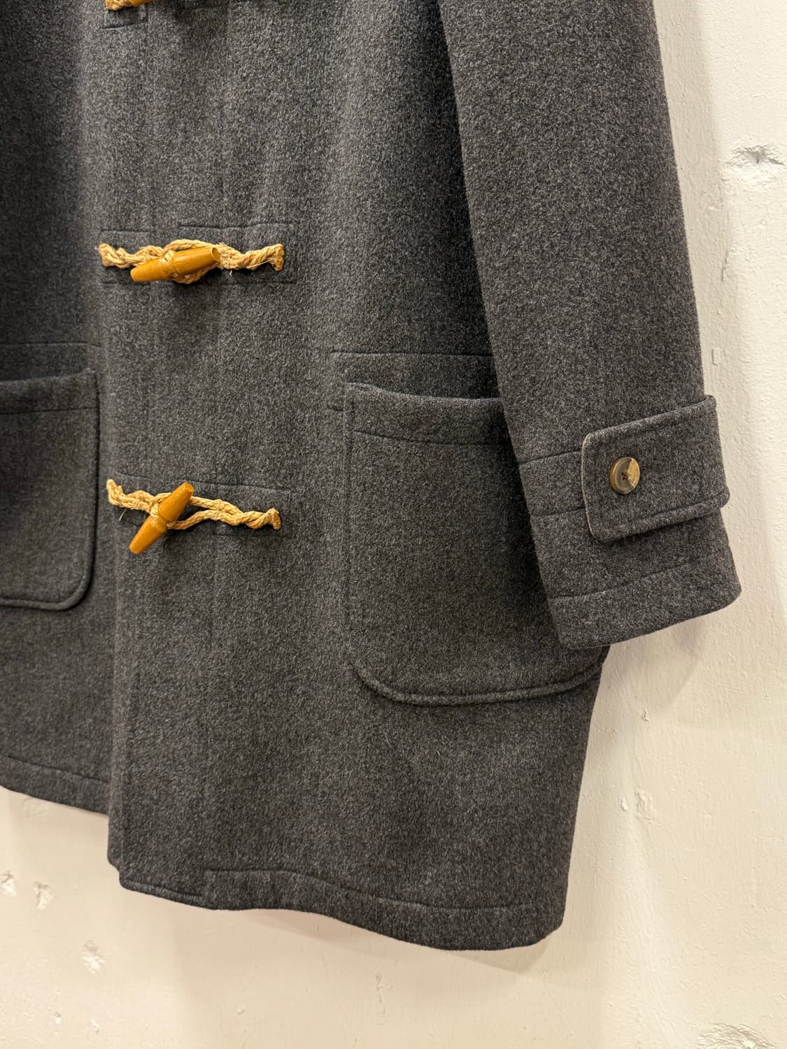 L) USA Polo Ralph Lauren Wool Duffle Coa 상품이미지3