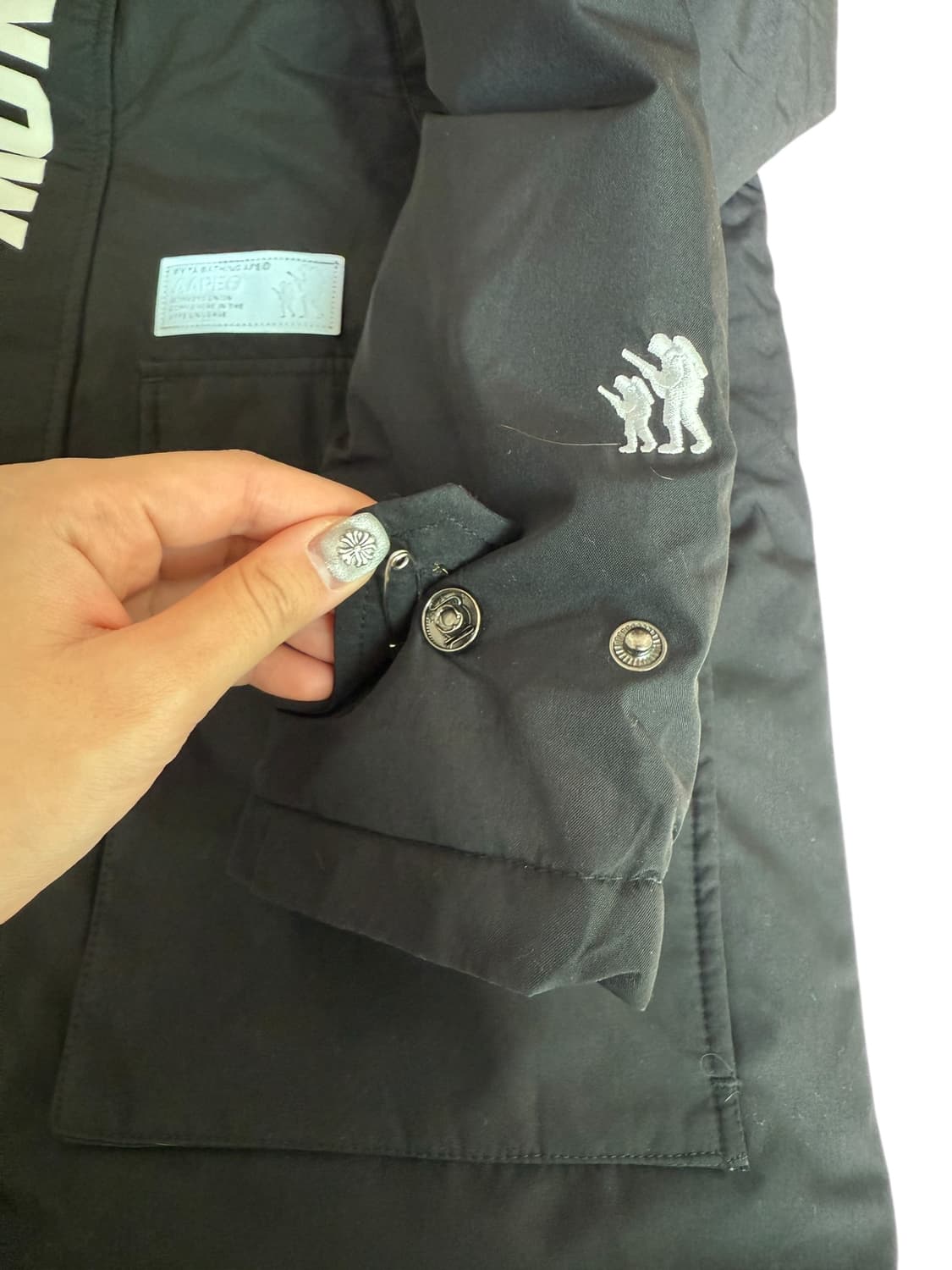 Aape 미디 로고 패딩 상품이미지9