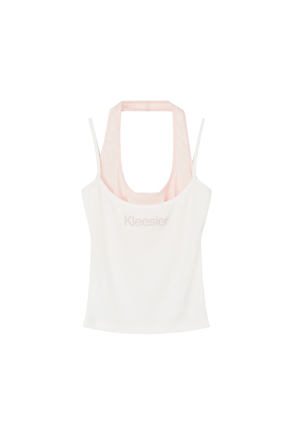 Kleesier Soft layered sleeveless, White 상품이미지1