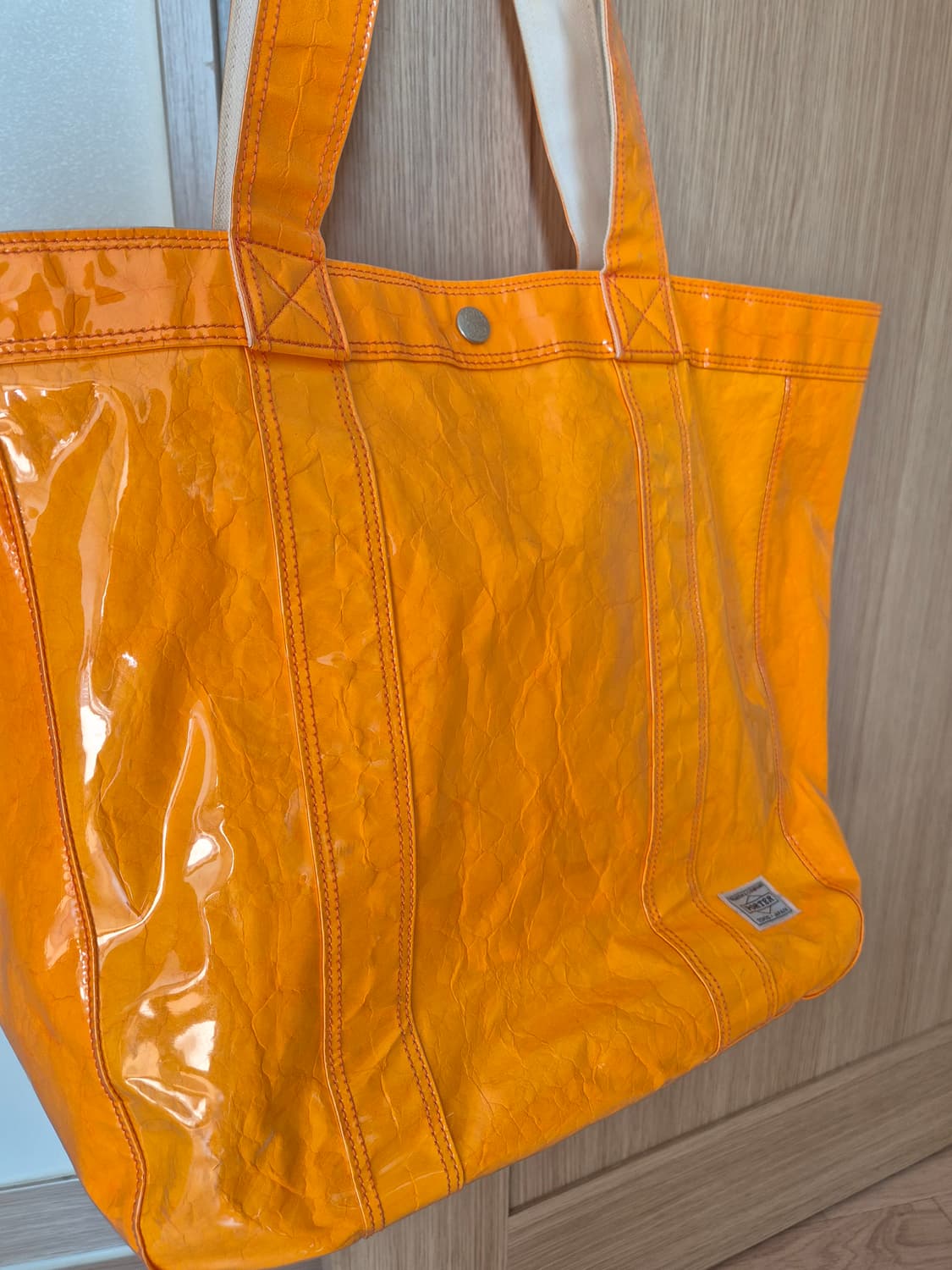 포터 pvc 백 오렌지 상품이미지1