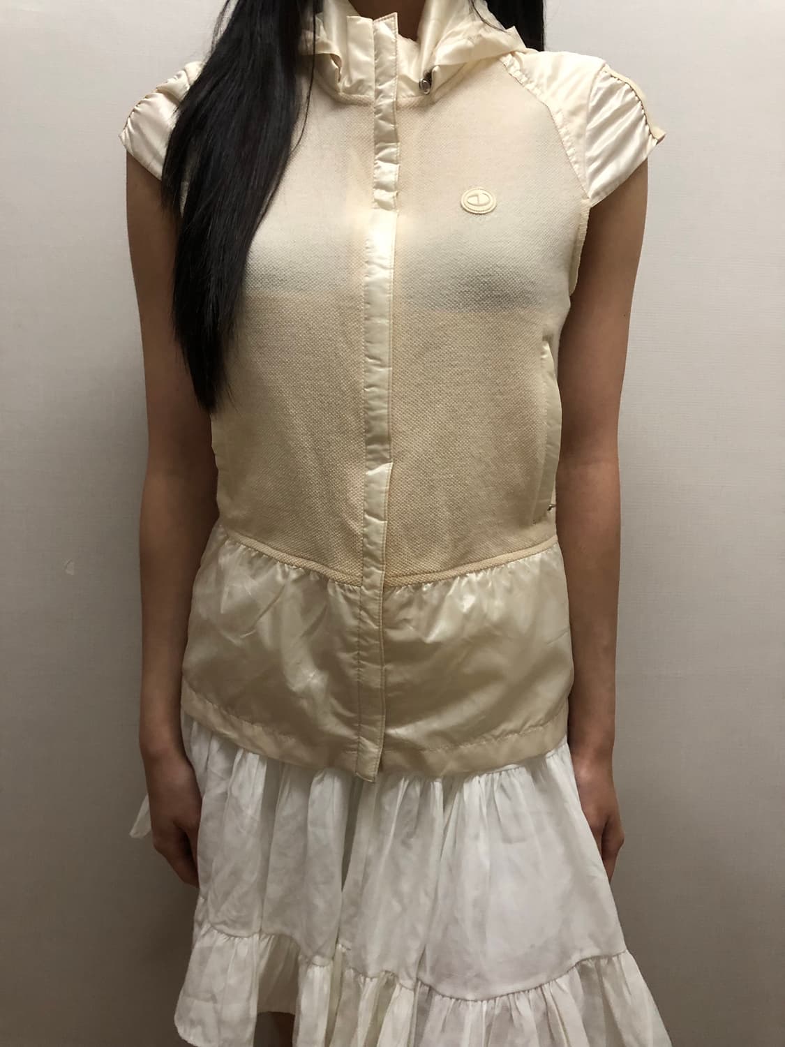 빈티지 아이보리 스포티 집업 상품이미지7