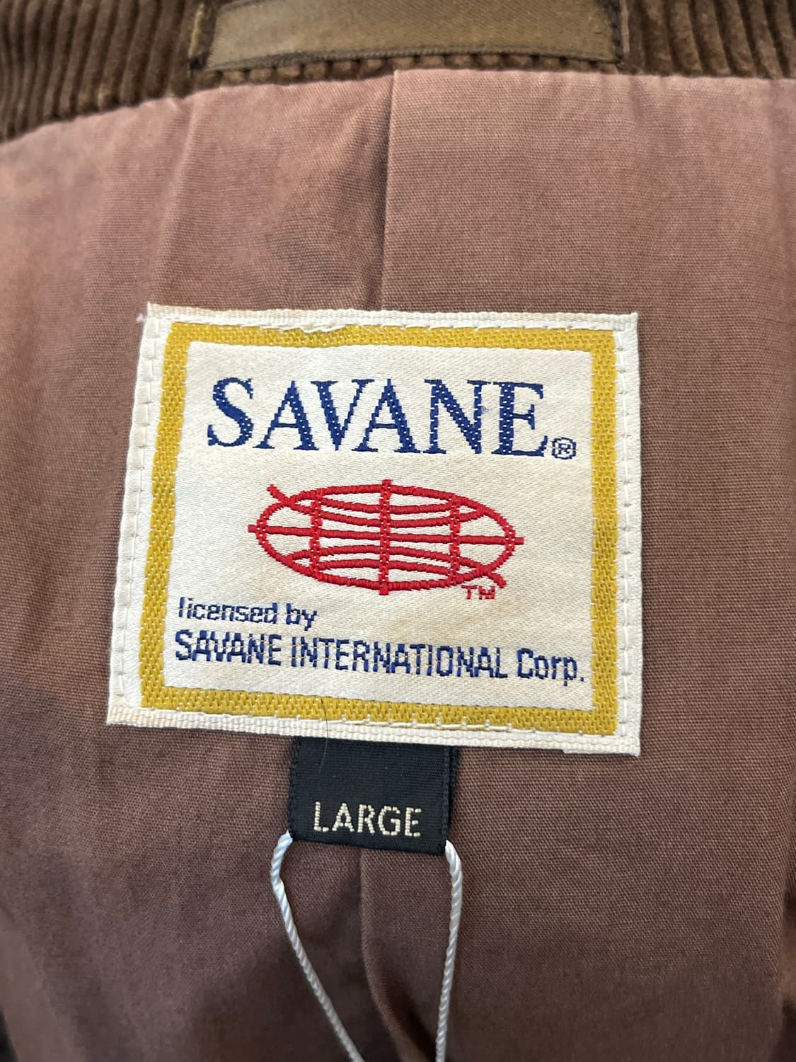 Savane 코듀로이 헌팅 자켓 브라운 상품이미지9