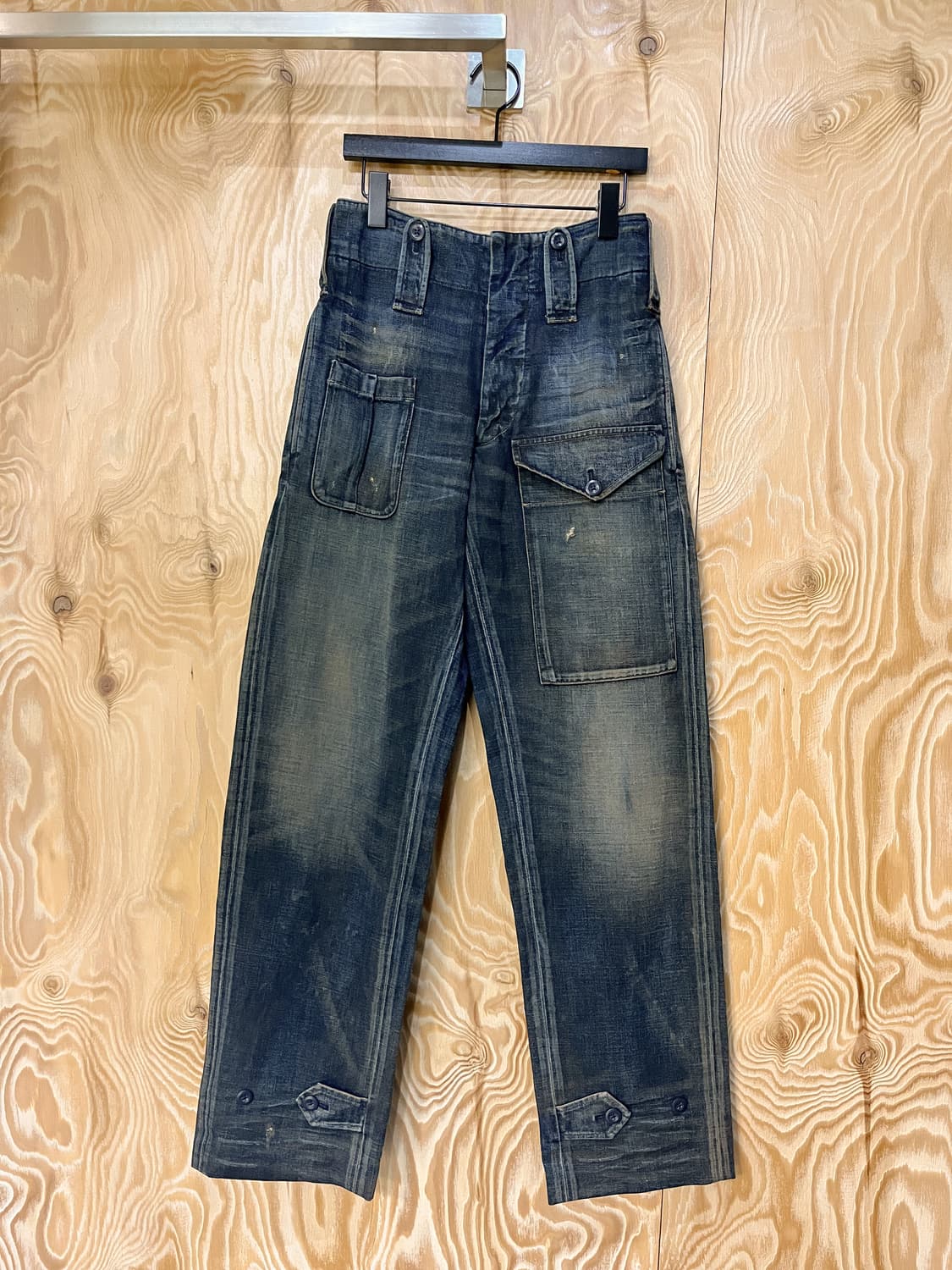 폴로 랄프 로렌 더티 워시드 포켓 데님 팬츠 상품이미지2