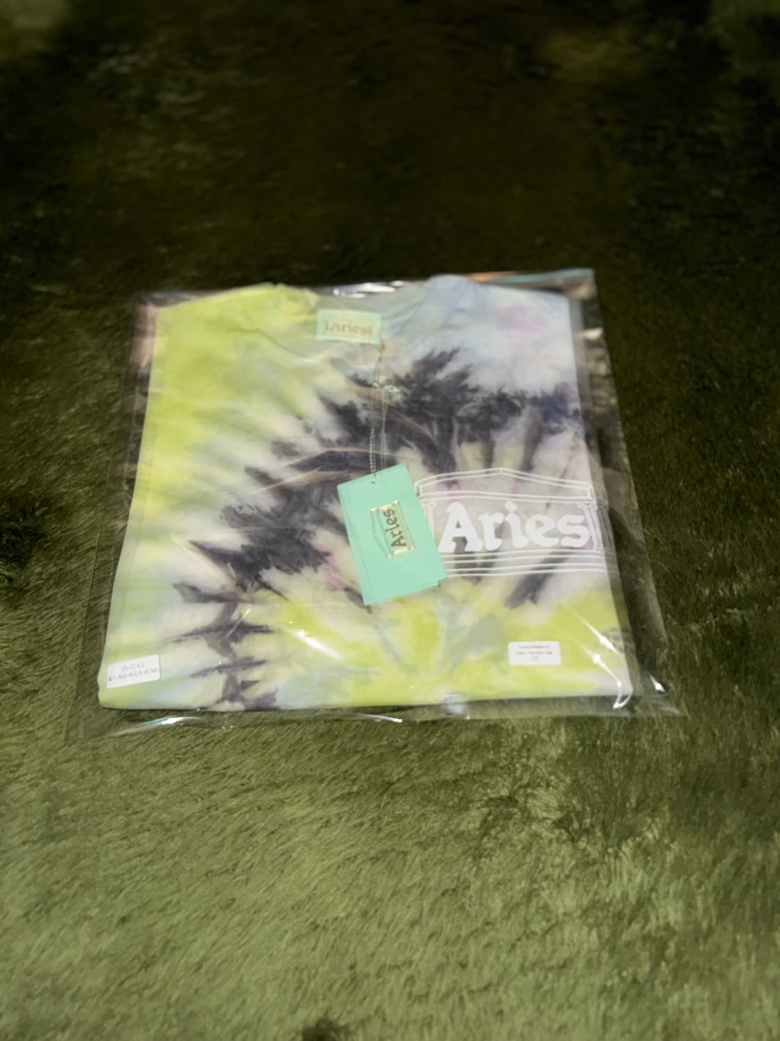 [S] Aries 애리즈 Made in Italy 타이다이 템플 티셔츠 상품이미지10