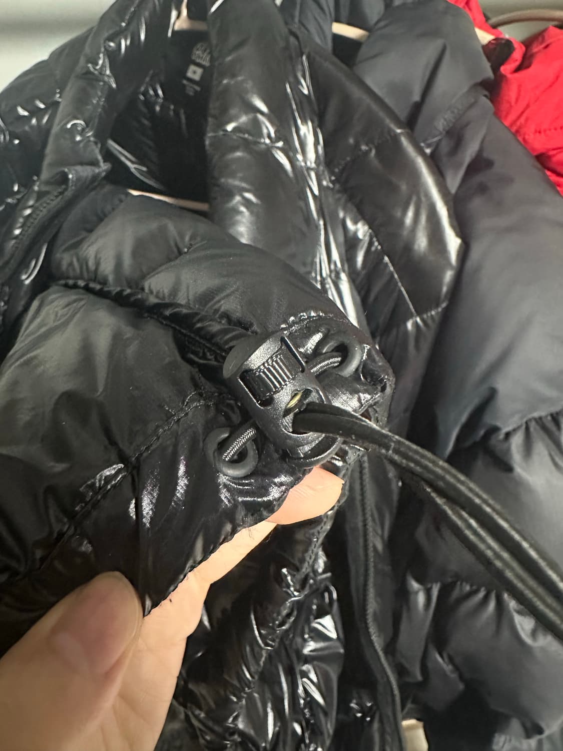 스투시 미드웨이트 패딩 블랙 m 상품이미지6