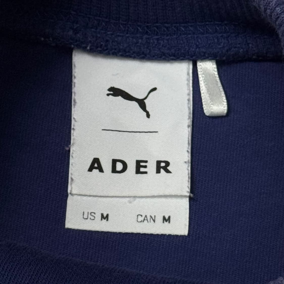 (M) 푸마 X 아더에러 컬러블락 스웻셔츠 네이비 상품이미지5