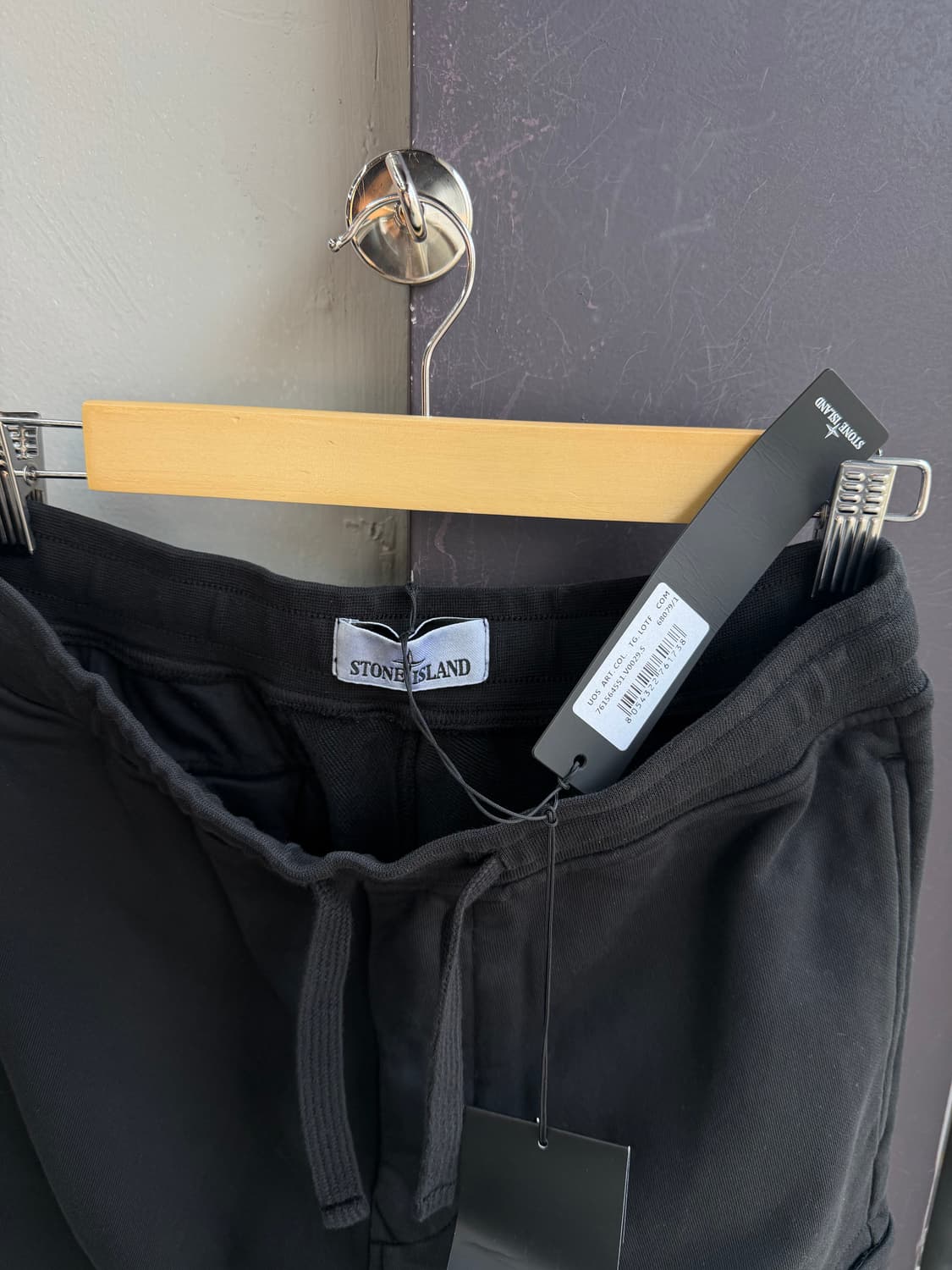 30~31/ (새상품) 스톤아일랜드 와펜패치 클래식 조거팬츠 상품이미지5