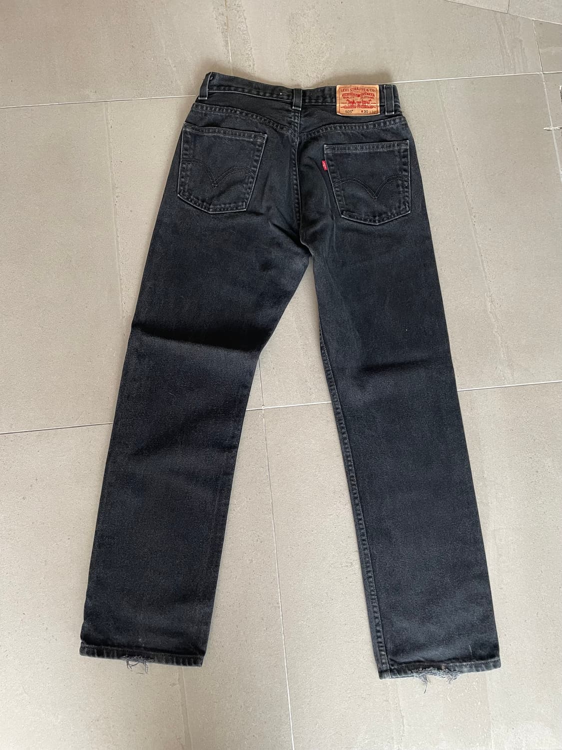 리바이스 505 30 흑청 상품이미지2
