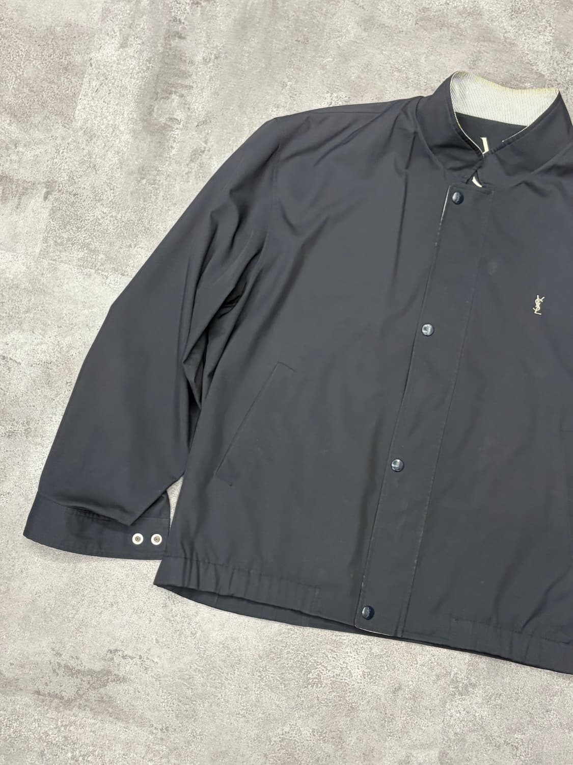 YSL 입생로랑 블랙 바람막이 자켓 상품이미지4