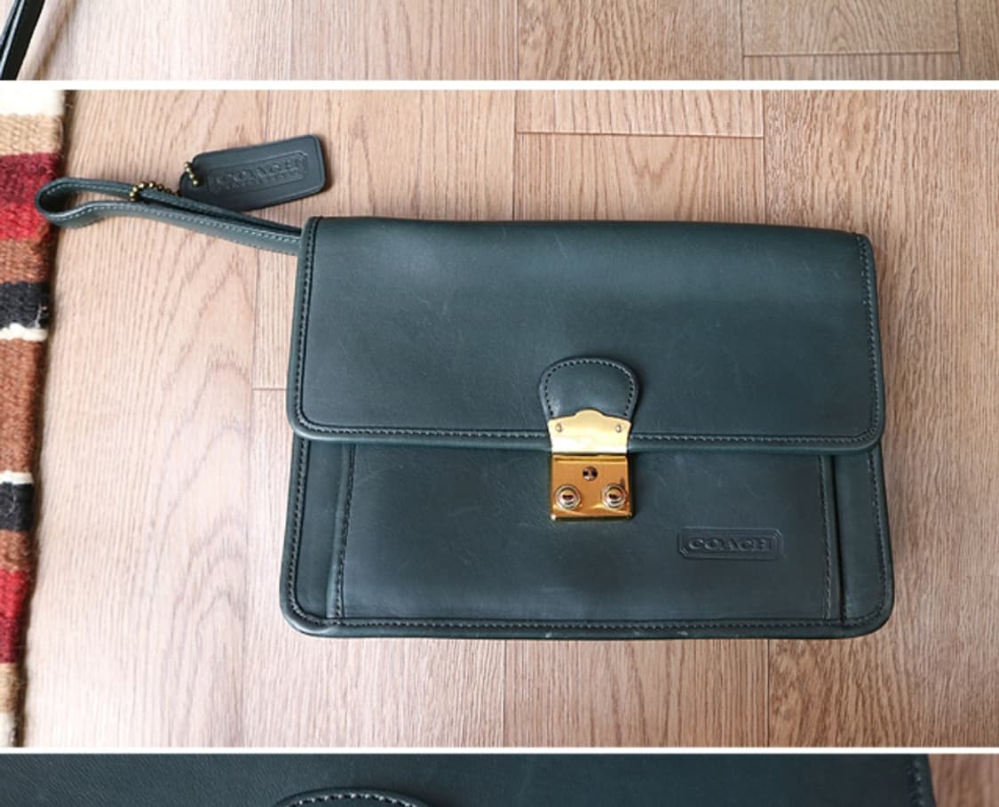 
빈티지 올드 COACH코치 클러치 백

 상품이미지1