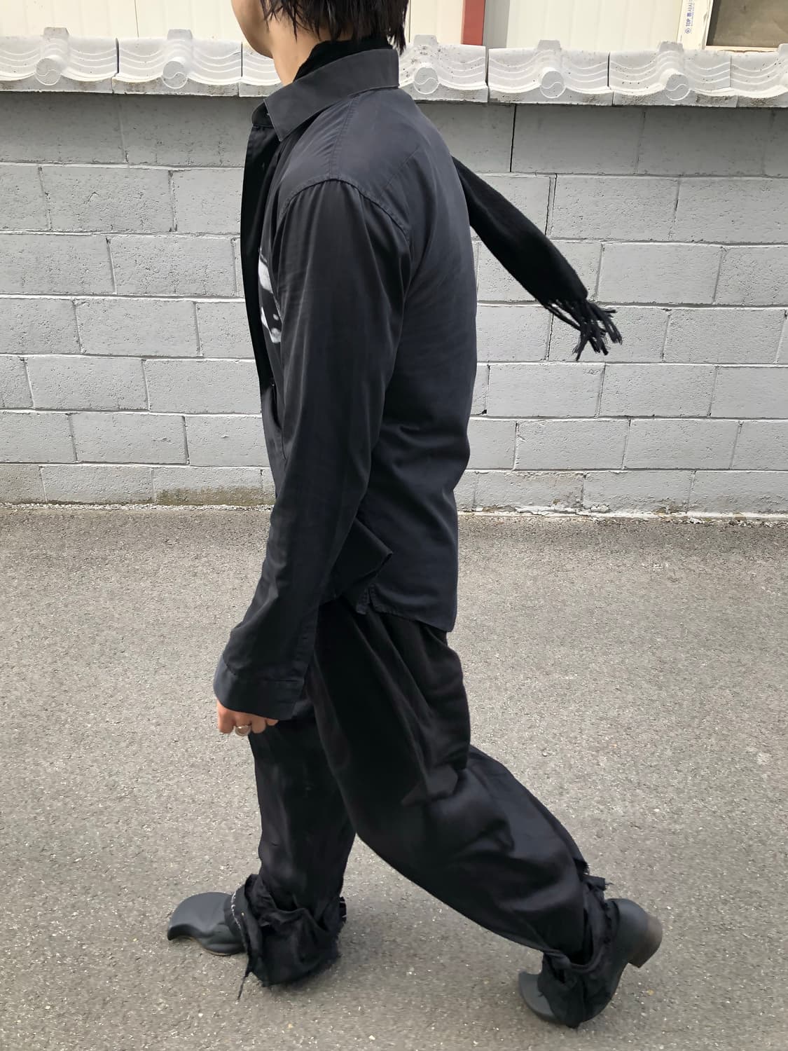 디올옴므 2004aw 에디슬리먼 퓨처 아이 셔츠 상품이미지2