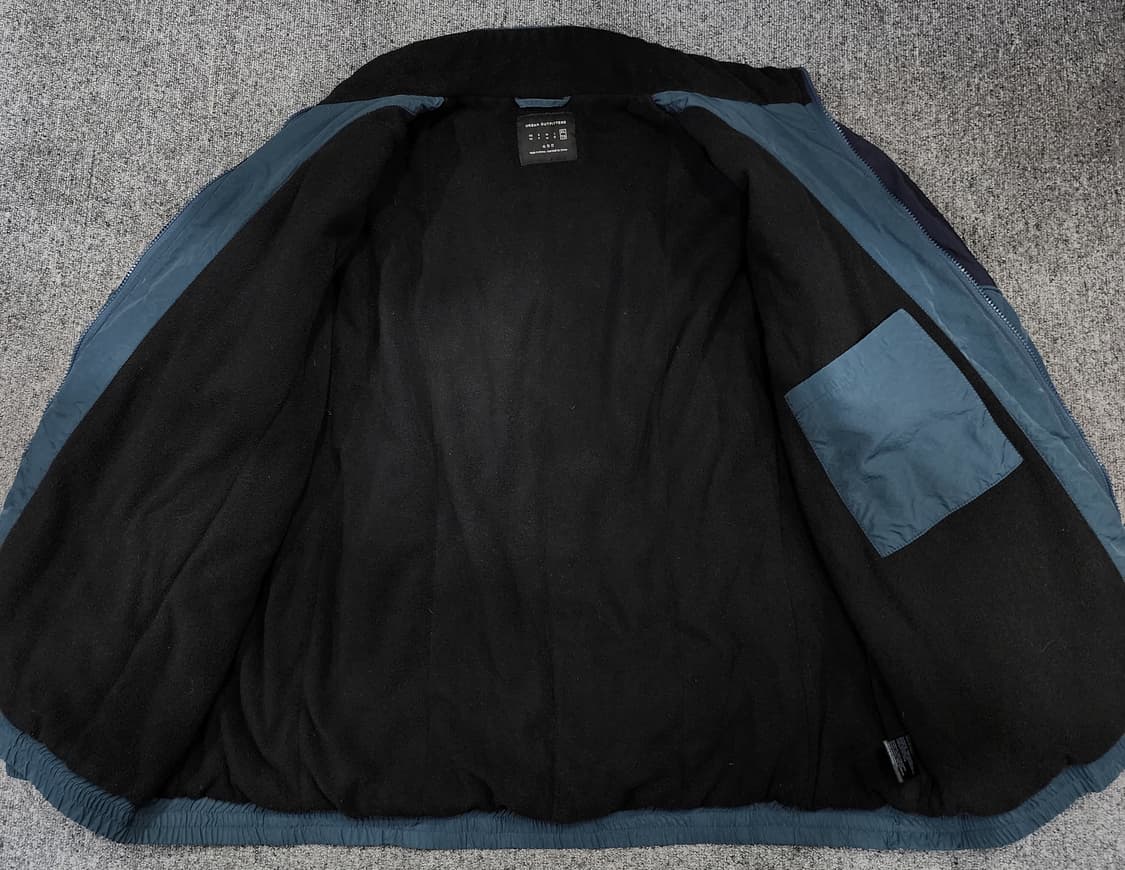 Urban Outfitters 투톤 기모 오버핏 집업 자켓 XL 상품이미지3