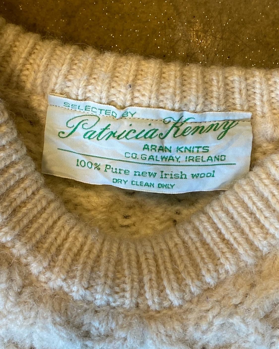 80's PATRICIA KENNY Aran Wool 상품이미지6