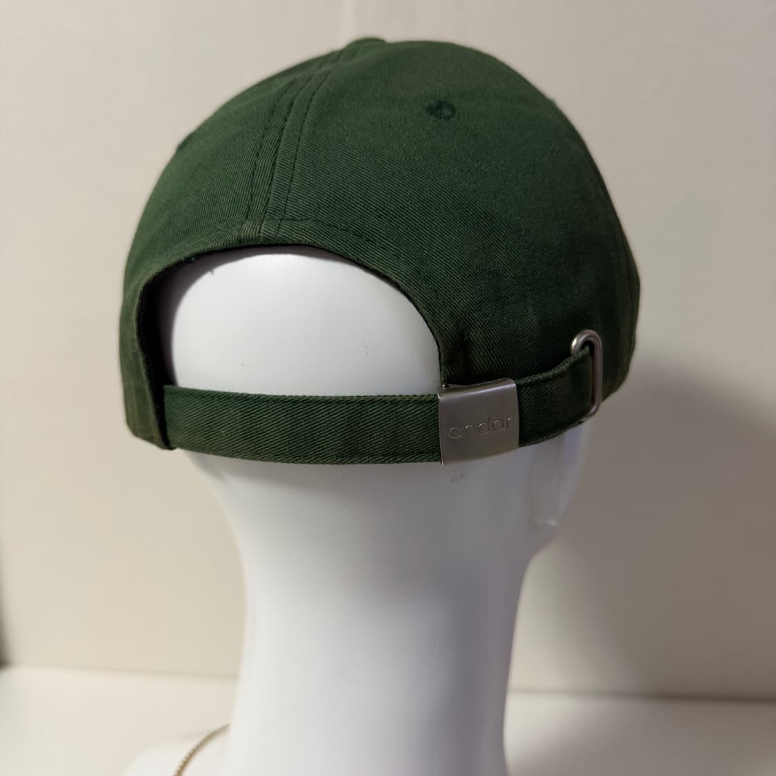 안다르 로고 그린 볼캡 상품이미지5