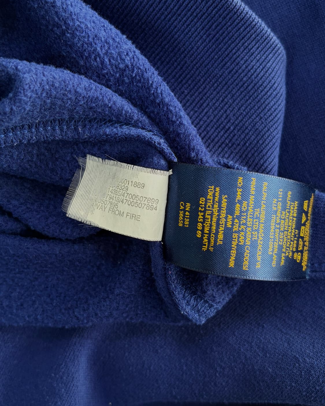 [S]폴로 랄프로렌 아치로고 스펠아웃 쿼터 집업 상품이미지9