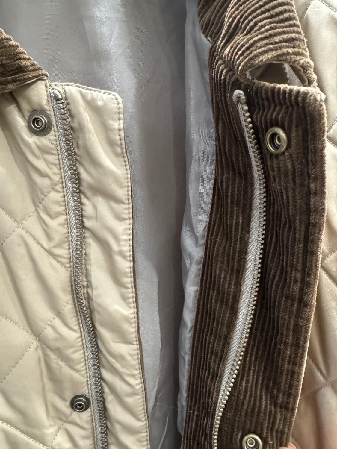 japan vintage 유니클로 퀄팅 배색자켓 상품이미지4